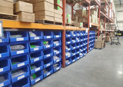 Elite Sourcing & Logistics pick-and-pack bins